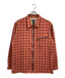 Patagonia（パタゴニア）の古着「Rhythm Shirt Blouson　リズム　2004年製　00ｓ　シャツジャケット　ブルゾン」｜オレンジ