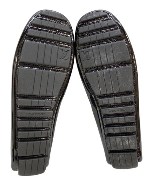 LOUIS VUITTON（ルイ ヴィトン）LOUIS VUITTON (ルイ ヴィトン) パテントレザードライビングシューズ ブラック サイズ:23の古着・服飾アイテム