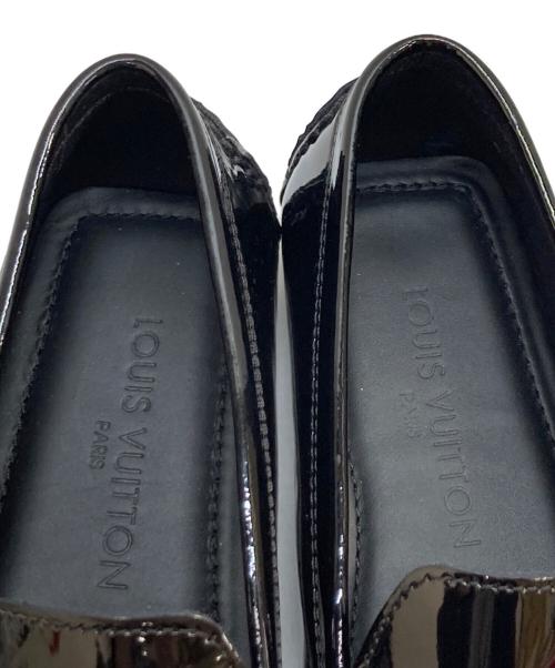 LOUIS VUITTON（ルイ ヴィトン）LOUIS VUITTON (ルイ ヴィトン) パテントレザードライビングシューズ ブラック サイズ:23の古着・服飾アイテム