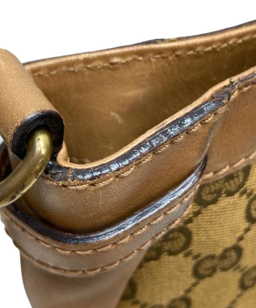 GUCCI（グッチ）GUCCI (グッチ) ショルダーバッグ ベージュ・ブラウンの古着・服飾アイテム