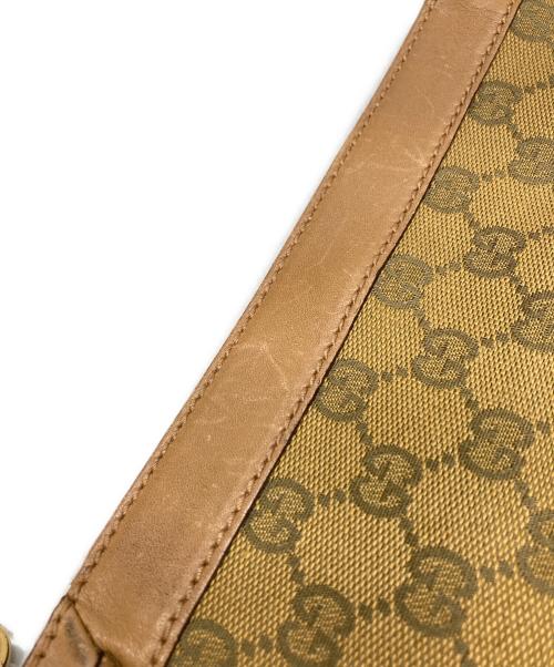 GUCCI（グッチ）GUCCI (グッチ) ショルダーバッグ ベージュ・ブラウンの古着・服飾アイテム