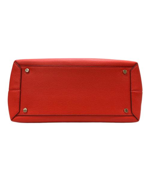 Kate Spade（ケイトスペード）Kate Spade (ケイトスペード) エッセンシャル ラージサッチェル オレンジの古着・服飾アイテム