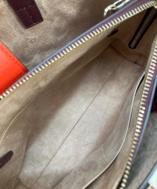 Kate Spade（ケイトスペード）Kate Spade (ケイトスペード) エッセンシャル ラージサッチェル オレンジの古着・服飾アイテム