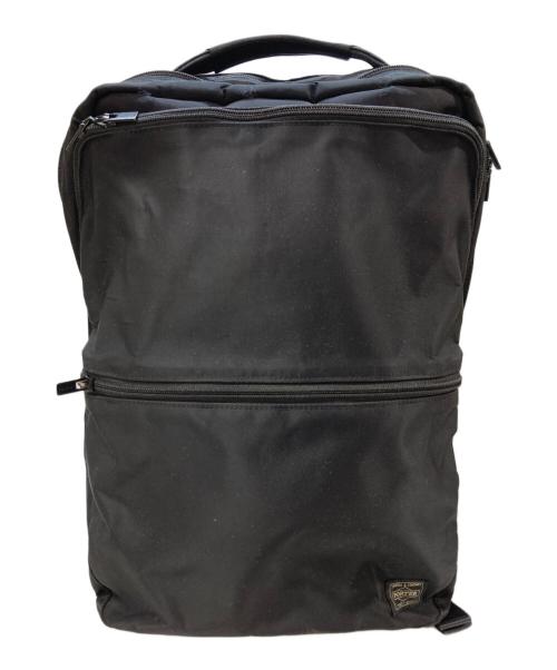 PORTER（ポーター）PORTER (ポーター) TIME DAYPACK ブラックの古着・服飾アイテム