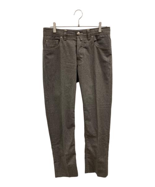 JACOB COHEN（ヤコブコーエン）JACOB COHEN (ヤコブコーエン) スラックス グレー サイズ:81ｃｍの古着・服飾アイテム