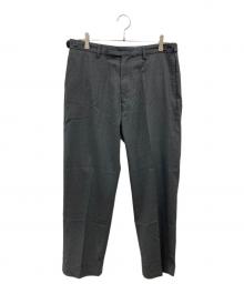 BEAMS PLUS（ビームスプラス）の古着「IVY Trousers AnkleCut Combat Wool Tropical」｜ブラック