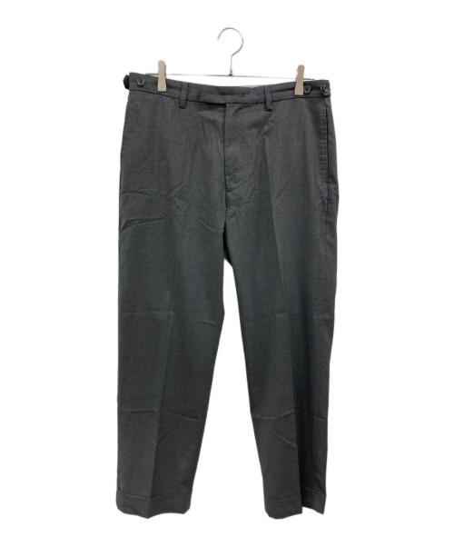 BEAMS PLUS（ビームスプラス）BEAMS PLUS (ビームスプラス) IVY Trousers AnkleCut Combat Wool Tropical ブラック サイズ:Lの古着・服飾アイテム