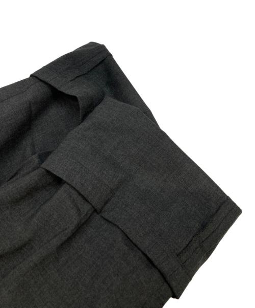 BEAMS PLUS（ビームスプラス）BEAMS PLUS (ビームスプラス) IVY Trousers AnkleCut Combat Wool Tropical ブラック サイズ:Lの古着・服飾アイテム