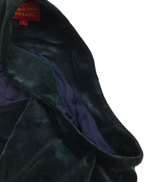 Vivienne Westwood RED LABEL（ヴィヴィアンウエストウッドレッドレーベル）Vivienne Westwood RED LABEL (ヴィヴィアンウエストウッドレッドレーベル) ベロアベスト ネイビー サイズ:1の古着・服飾アイテム