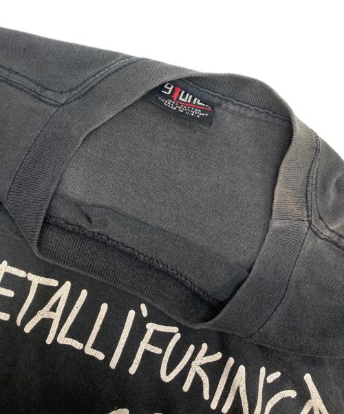 giant（ジャイアント）giant (ジャイアント) 90sMETALICA FUKIN'CA TEE ブラック サイズ:Lの古着・服飾アイテム