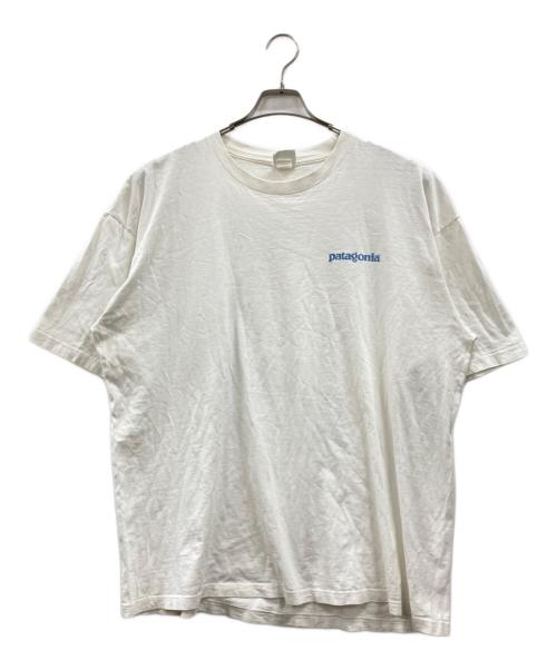 Patagonia（パタゴニア）Patagonia (パタゴニア) Yosemite tee ホワイト サイズ:不明(実寸参照)の古着・服飾アイテム