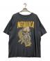 giant（ジャイアント）の古着「metalica fixxxer tee」｜ブラック