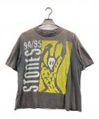 sierra standartdシエラ スタンダード）の古着「the rolling stones tour tee」｜ブラック