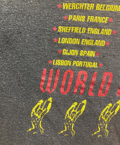 sierra standartd（シエラ スタンダード）sierra standartd (シエラ スタンダード) the rolling stones tour tee ブラック サイズ:Lの古着・服飾アイテム