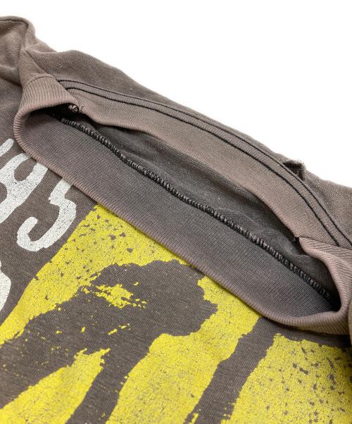 sierra standartd（シエラ スタンダード）sierra standartd (シエラ スタンダード) the rolling stones tour tee ブラック サイズ:Lの古着・服飾アイテム
