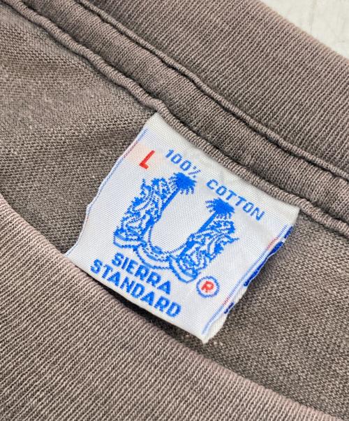 sierra standartd（シエラ スタンダード）sierra standartd (シエラ スタンダード) the rolling stones tour tee ブラック サイズ:Lの古着・服飾アイテム