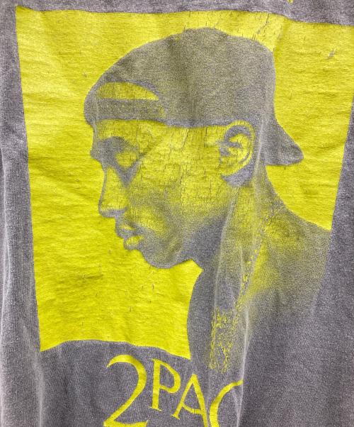Citizens of humanity（シチズンズオブヒューマニティ）CITIZENS of HUMANITY (シチズンズオブヒューマニティ) 2Pac ACLU SoCal L/S TEE グレー サイズ:XLの古着・服飾アイテム