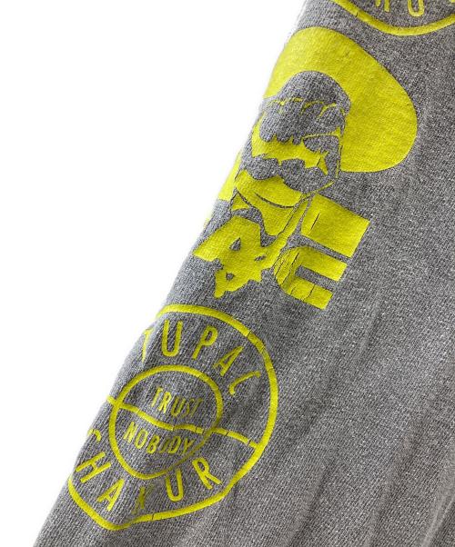 Citizens of humanity（シチズンズオブヒューマニティ）CITIZENS of HUMANITY (シチズンズオブヒューマニティ) 2Pac ACLU SoCal L/S TEE グレー サイズ:XLの古着・服飾アイテム