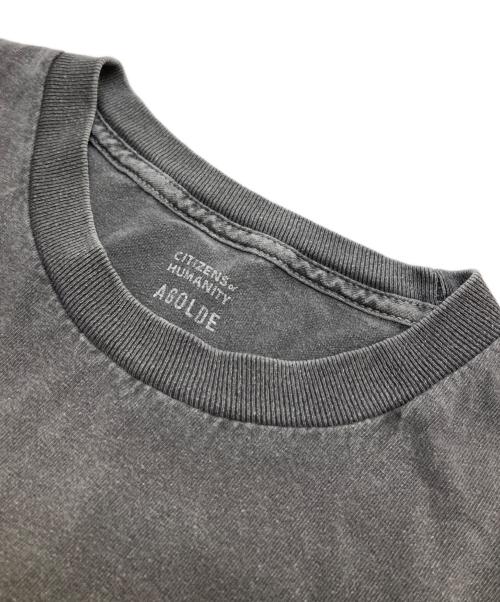 Citizens of humanity（シチズンズオブヒューマニティ）CITIZENS of HUMANITY (シチズンズオブヒューマニティ) 2Pac ACLU SoCal L/S TEE グレー サイズ:XLの古着・服飾アイテム