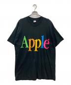 FRUIT OF THE LOOMフルーツオブザルーム）の古着「APPLE TEE」｜ブラック
