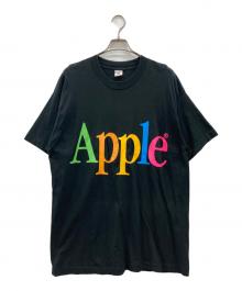 FRUIT OF THE LOOM（フルーツオブザルーム）の古着「APPLE TEE」｜ブラック
