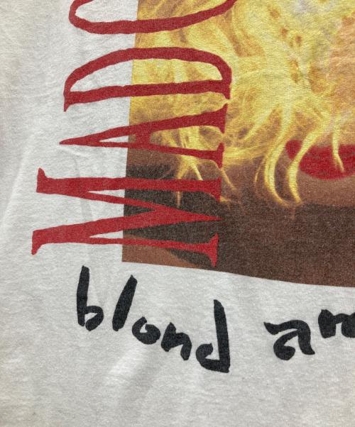 Hanes（ヘインズ）Hanes (ヘインズ) Madonna blond ambition tour TEE ホワイト サイズ:2XLの古着・服飾アイテム