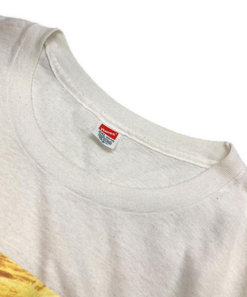 Hanes（ヘインズ）Hanes (ヘインズ) Madonna blond ambition tour TEE ホワイト サイズ:2XLの古着・服飾アイテム