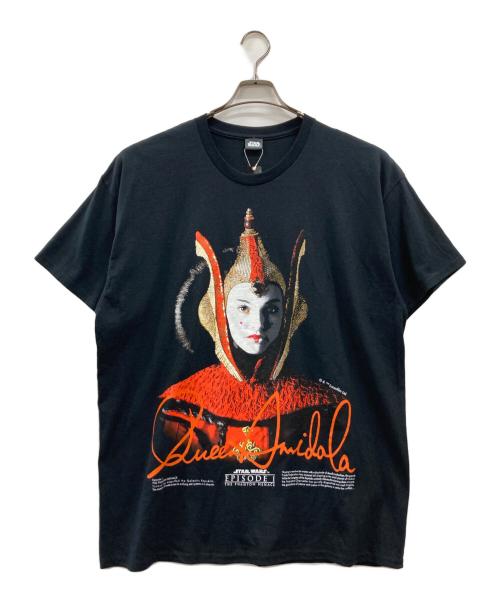 WEBER（ウェーバー）WEBER (ウェーバー) STAR WARS (スターウォーズ) Episode 1 Queen Amidala TEE ブラック サイズ:不明(実寸参照)の古着・服飾アイテム