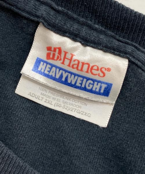 Hanes（ヘインズ）Hanes (ヘインズ) SHAVE MASK TEE ブラック サイズ:2XLの古着・服飾アイテム