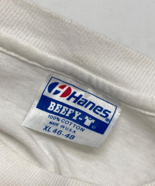 Hanes（ヘインズ）Hanes (ヘインズ) 90s不思議の国のアリスTEE ホワイト サイズ:XLの古着・服飾アイテム