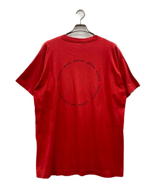 FRUIT OF THE LOOM（フルーツオブザルーム）FRUIT OF THE LOOM (フルーツオブザルーム) OASIS TEE　USA製 レッド サイズ:XLの古着・服飾アイテム