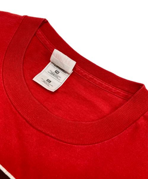 FRUIT OF THE LOOM（フルーツオブザルーム）FRUIT OF THE LOOM (フルーツオブザルーム) OASIS TEE　USA製 レッド サイズ:XLの古着・服飾アイテム