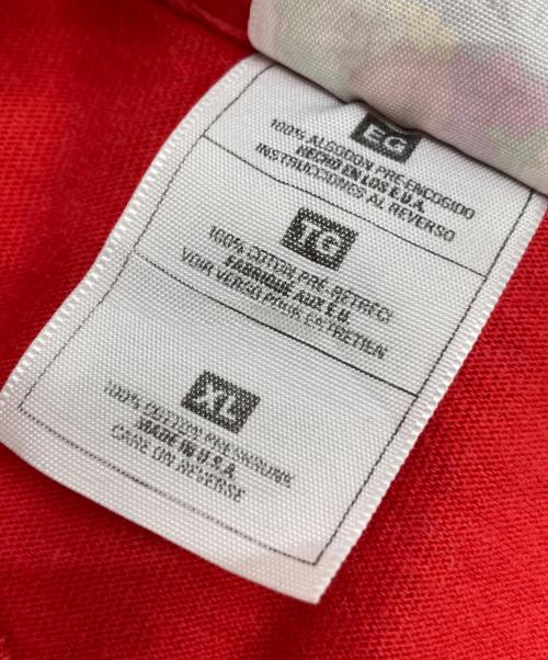 FRUIT OF THE LOOM（フルーツオブザルーム）FRUIT OF THE LOOM (フルーツオブザルーム) OASIS TEE　USA製 レッド サイズ:XLの古着・服飾アイテム
