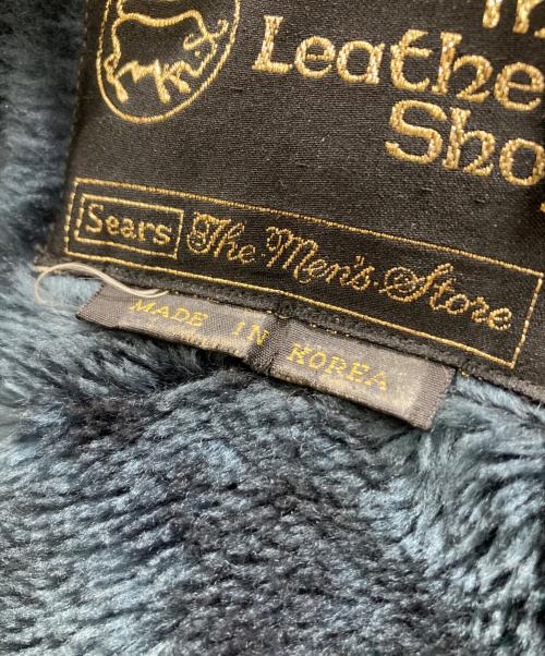 Sears（シアーズ）Sears (シアーズ) ライナー付きレザーカーコート ネイビー サイズ:40の古着・服飾アイテム
