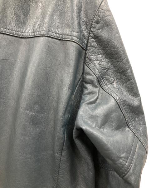 Sears（シアーズ）Sears (シアーズ) ライナー付きレザーカーコート ネイビー サイズ:40の古着・服飾アイテム