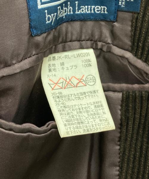 POLO RALPH LAUREN（ポロ・ラルフローレン）POLO RALPH LAUREN (ポロ・ラルフローレン) コーデュロイテーラードジャケット ブラウン サイズ:Mの古着・服飾アイテム