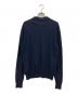 PRADA (プラダ) ニットポロシャツ ネイビー サイズ:50：18000円