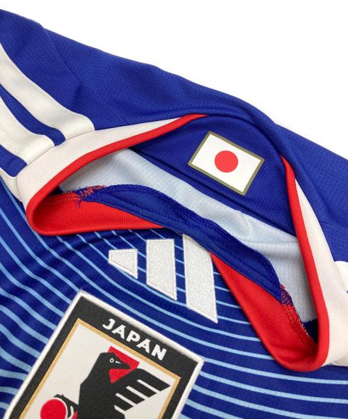 adidas（アディダス）adidas (アディダス) ゲームシャツ ネイビー サイズ:Lの古着・服飾アイテム