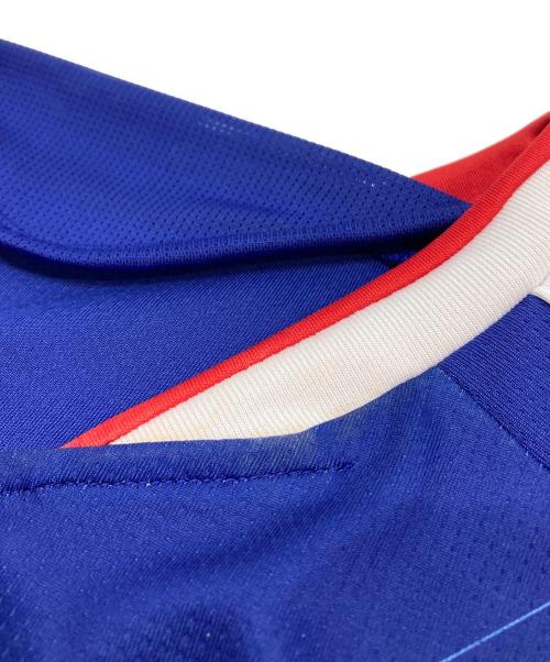 adidas（アディダス）adidas (アディダス) ゲームシャツ ネイビー サイズ:Lの古着・服飾アイテム
