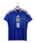 adidas（アディダス）の古着「ゲームシャツ」｜ネイビー