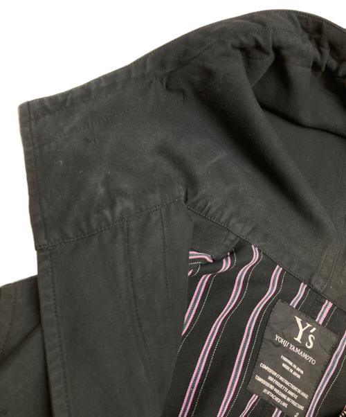 Y's（ワイズ）Y's (ワイズ) フーデッドジャケット ブラック サイズ:2の古着・服飾アイテム