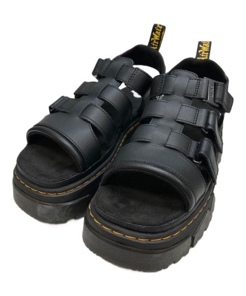 Dr.Martens（ドクターマーチン）Dr.Martens (ドクターマーチン) MATTISON 3 ストラップ サンダル ブラック サイズ:UK7の古着・服飾アイテム