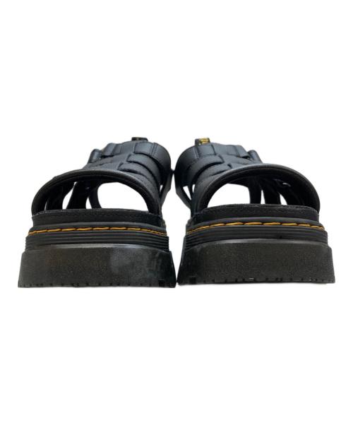 Dr.Martens（ドクターマーチン）Dr.Martens (ドクターマーチン) MATTISON 3 ストラップ サンダル ブラック サイズ:UK7の古着・服飾アイテム