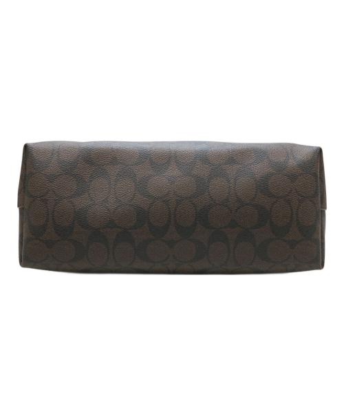 COACH（コーチ）COACH (コーチ) シグネチャートートバッグ ブラウンの古着・服飾アイテム