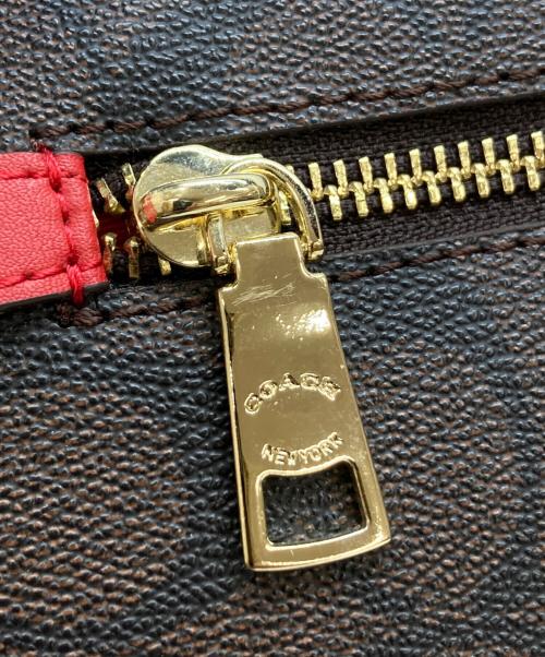 COACH（コーチ）COACH (コーチ) シグネチャートートバッグ ブラウンの古着・服飾アイテム