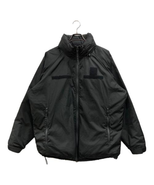 TAION（タイオン）TAION (タイオン) 別注 LEVEL7 ミリタリーダウンジャケット ブラック サイズ:Lの古着・服飾アイテム