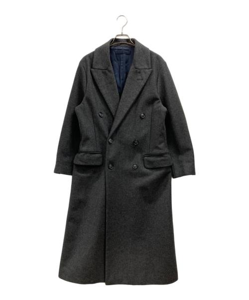 FORTELA（フォルテラ）FORTELA (フォルテラ) ダブルチェスターコート グレー サイズ:44の古着・服飾アイテム