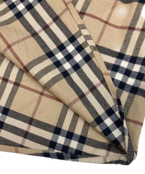 BURBERRY BLACK LABEL（バーバリーブラックレーベル）BURBERRY BLACK LABEL (バーバリーブラックレーベル) ノヴァチェックシャツ ベージュ サイズ:3の古着・服飾アイテム