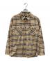 BURBERRY BLACK LABEL（バーバリーブラックレーベル）の古着「ノヴァチェックシャツ」｜ベージュ