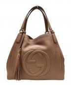 GUCCIグッチ）の古着「ソーホーハンドバッグ」｜ピンク
